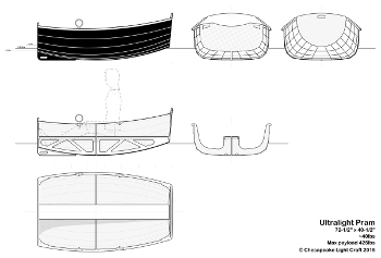 John Harris Eastport Ultralight dinghy